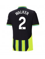 Manchester City Kyle Walker #2 Venkovní Dres 2024-25 Krátký Rukáv